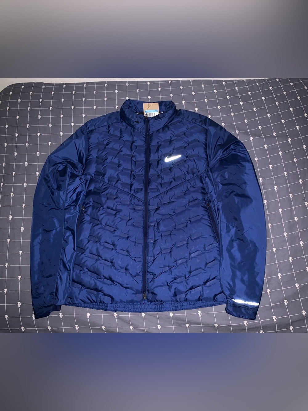 Nike Therma-FIT ADV AeroLoft Men's Repel Down Running Jacket FB7556-492 Size: M